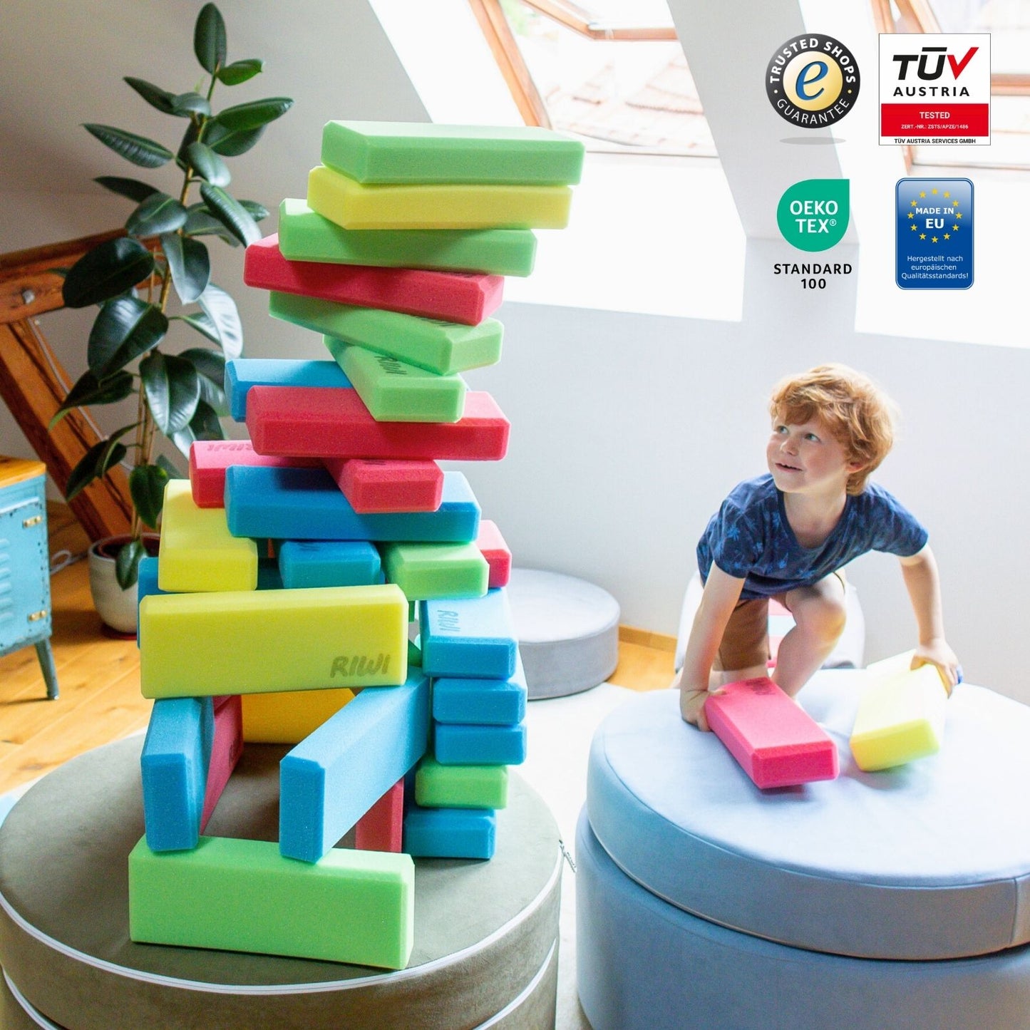 Mini blocs de construction RIWI®