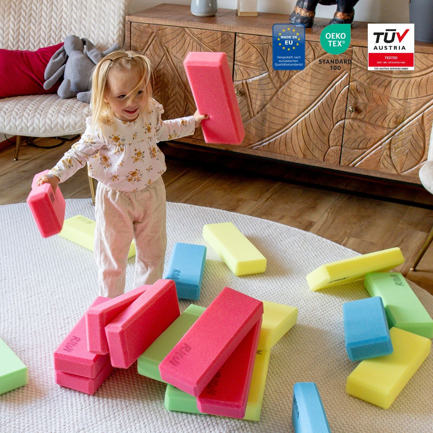 Mini blocs de construction RIWI®