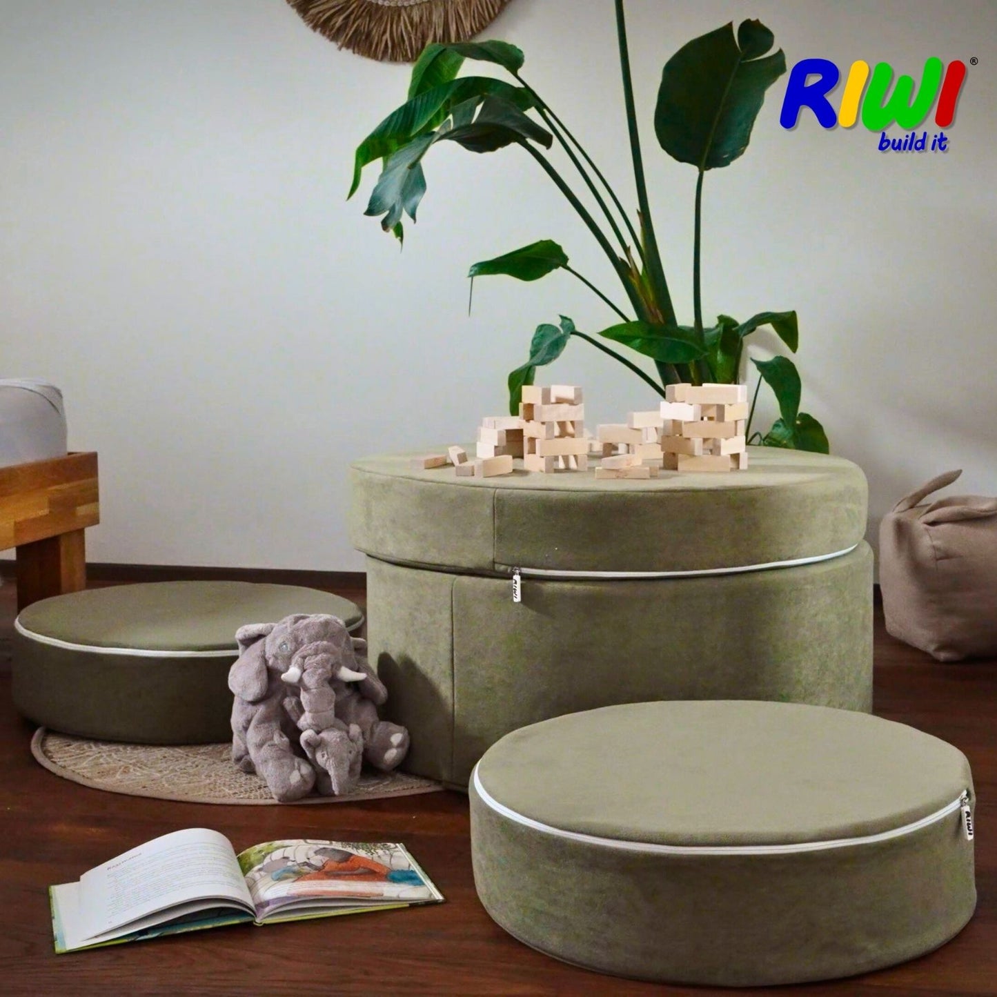 RIWI® Loop - modular play stool