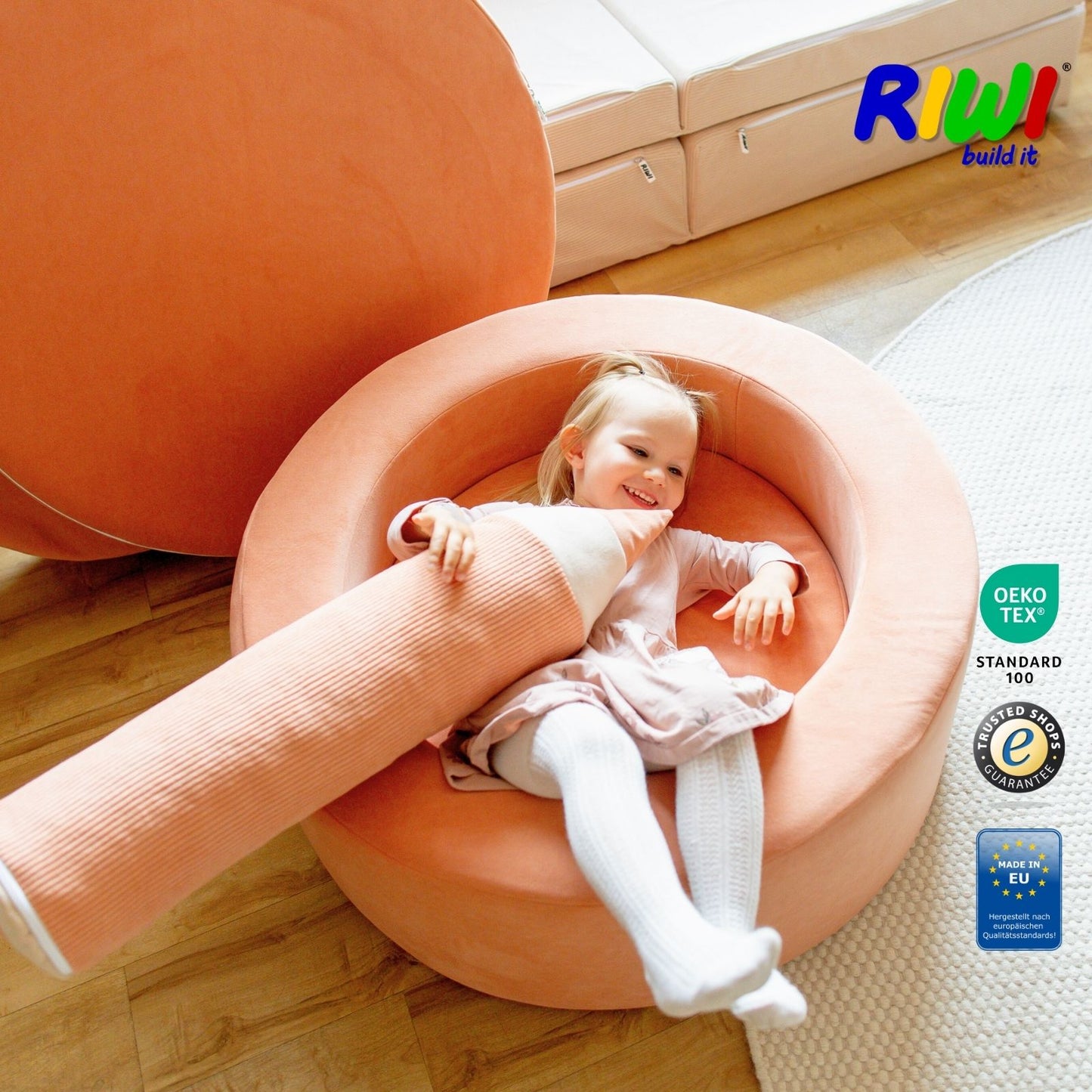 RIWI® Loop - modular play stool