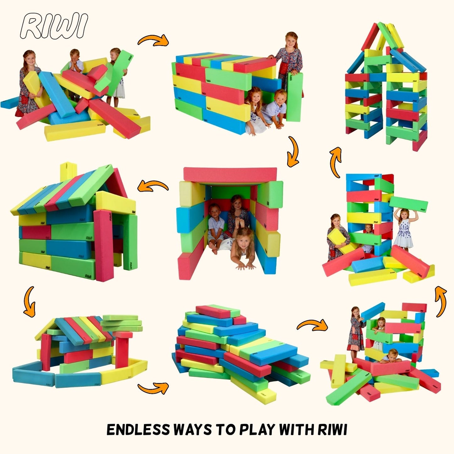 Blocs de Construction XXL RIWI®