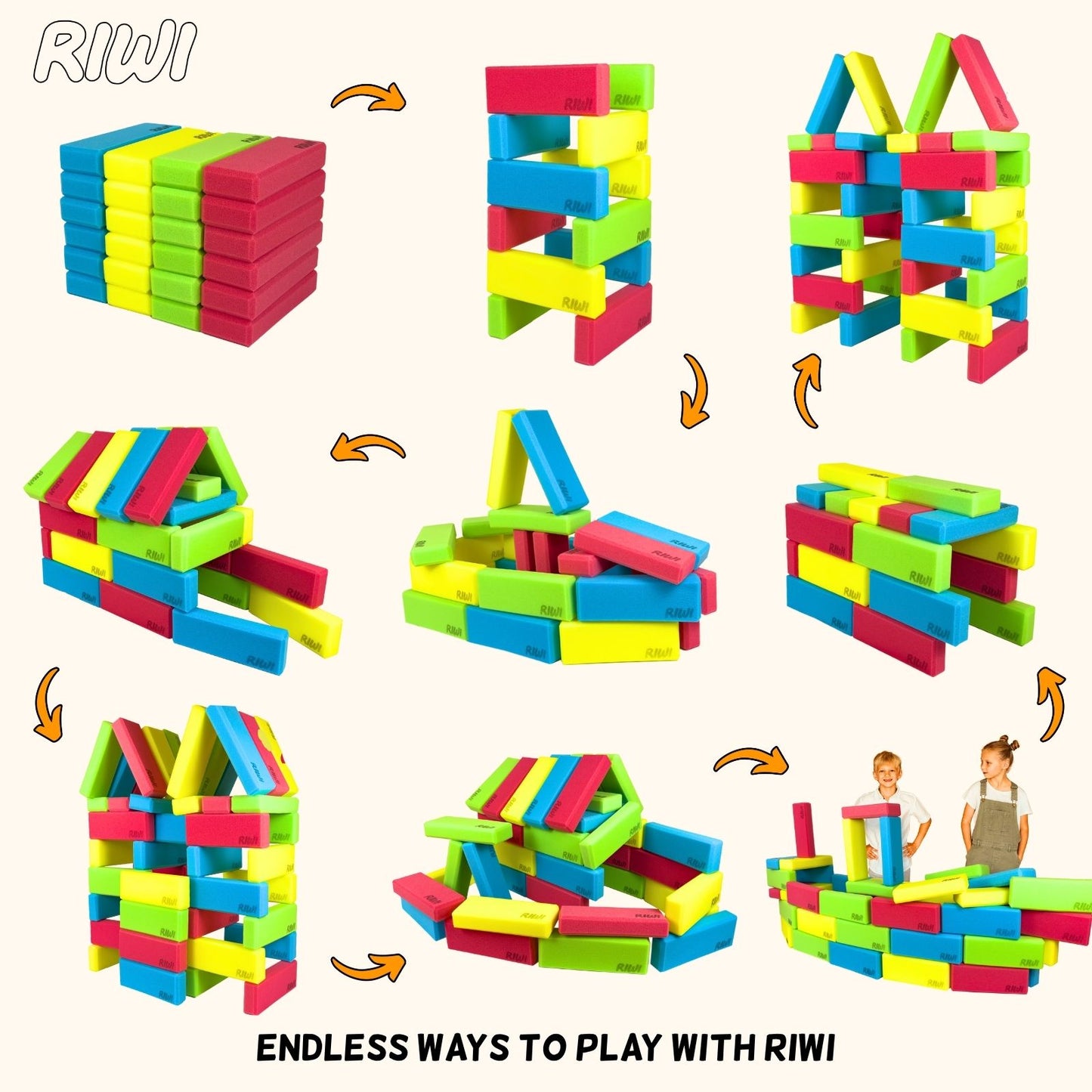 Mini blocs de construction RIWI®