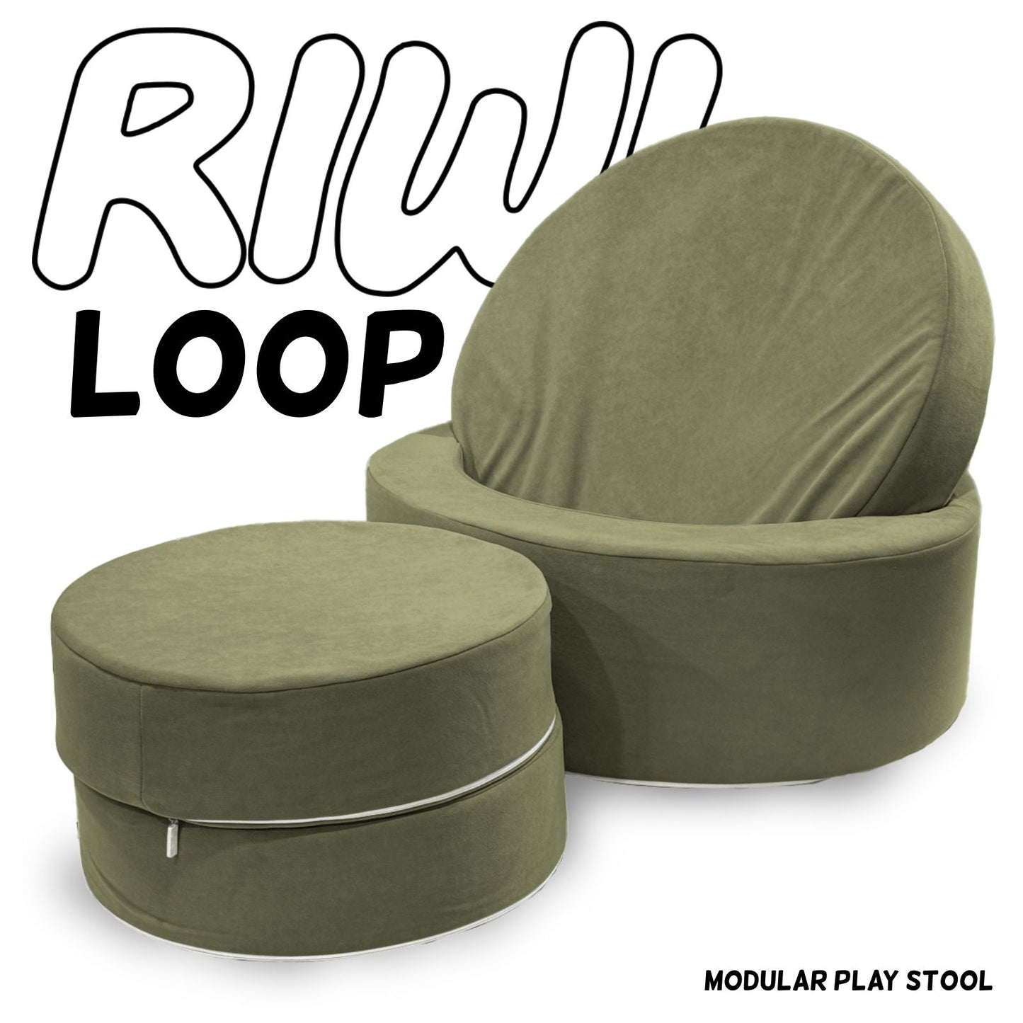 RIWI® Loop - modular play stool