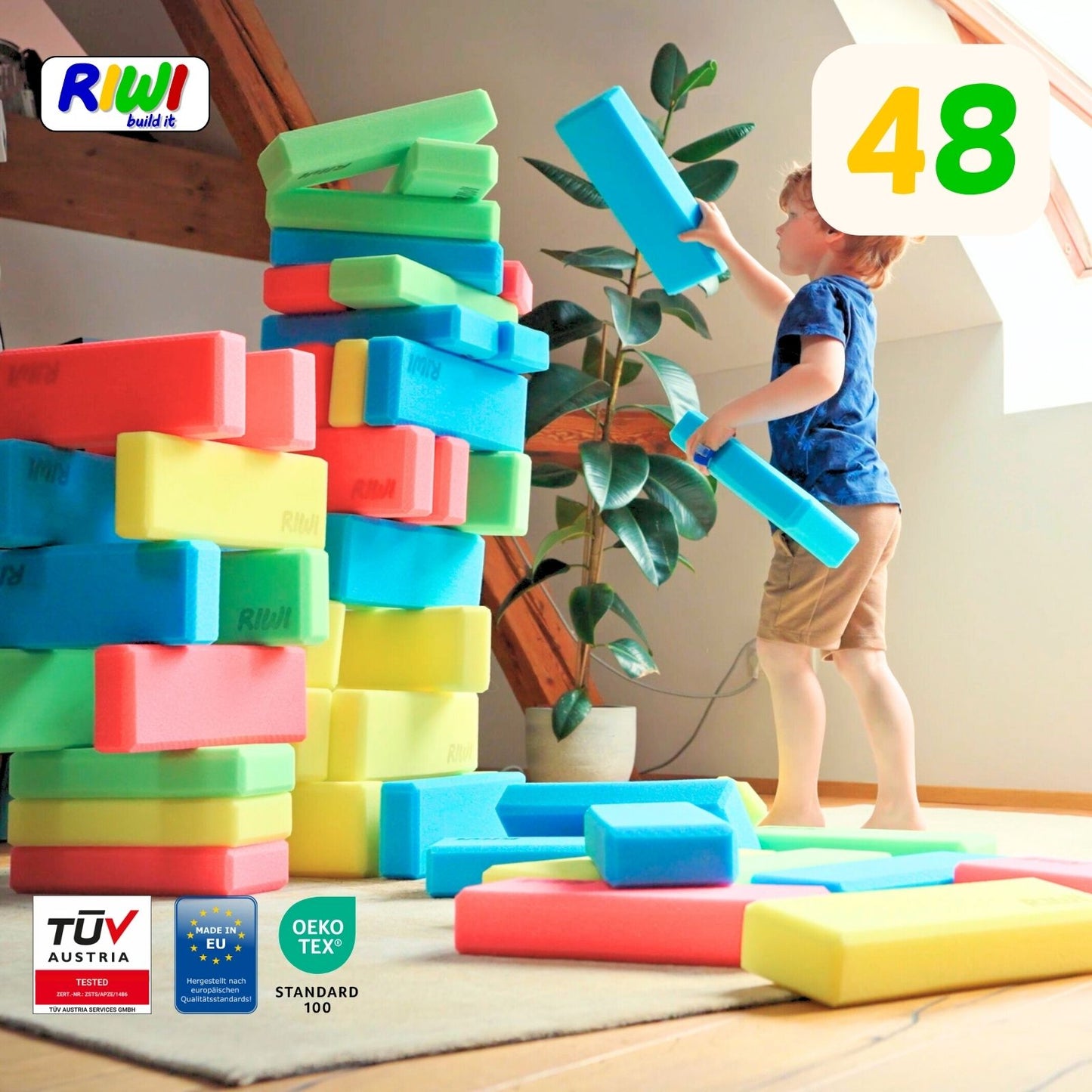 Mini blocs de construction RIWI®