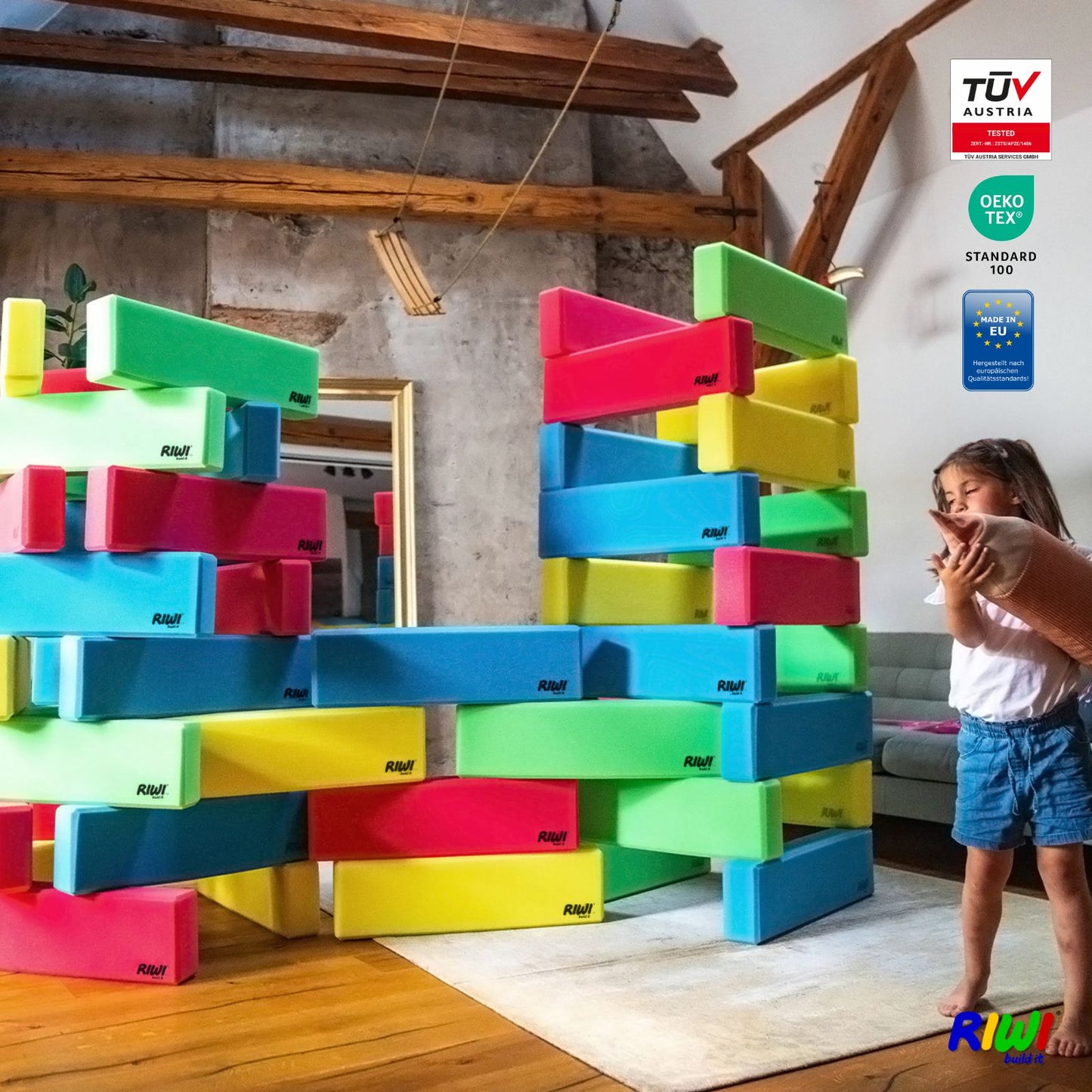 Blocs de Construction XXL RIWI®