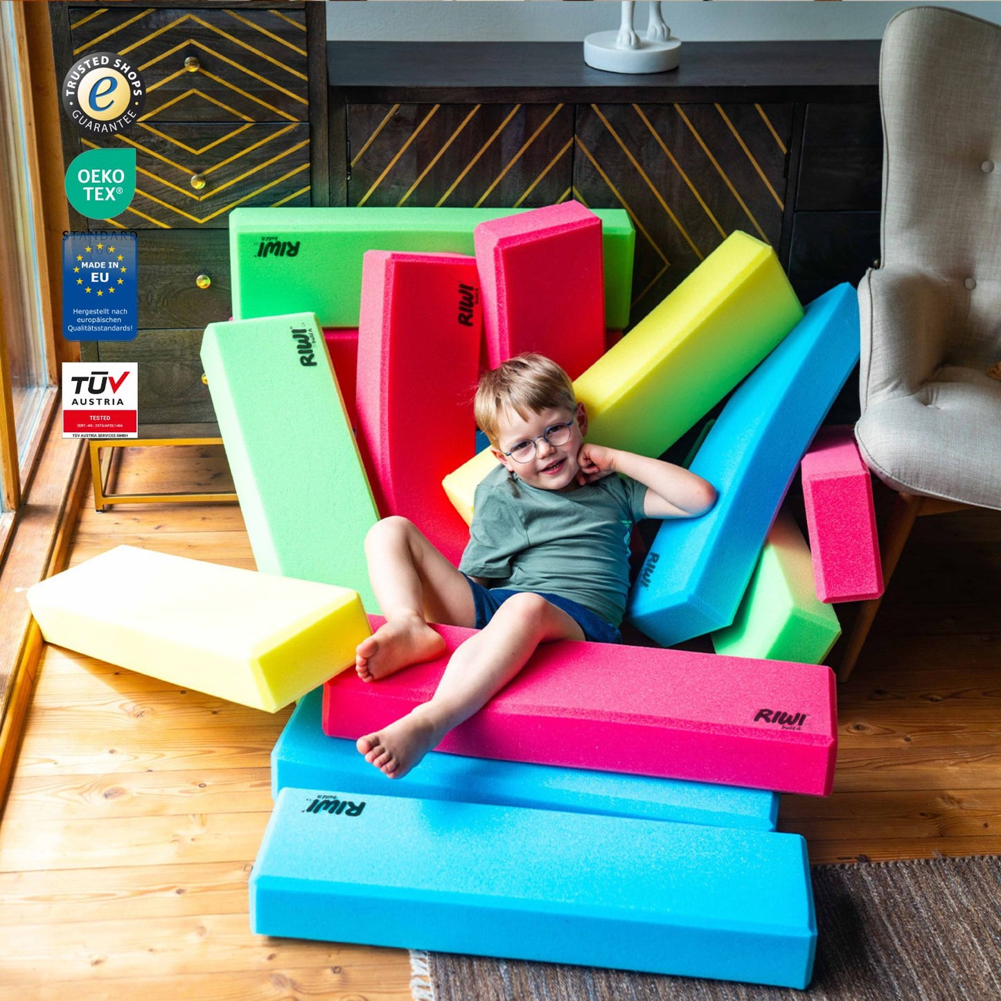 Blocs de Construction XXL RIWI®