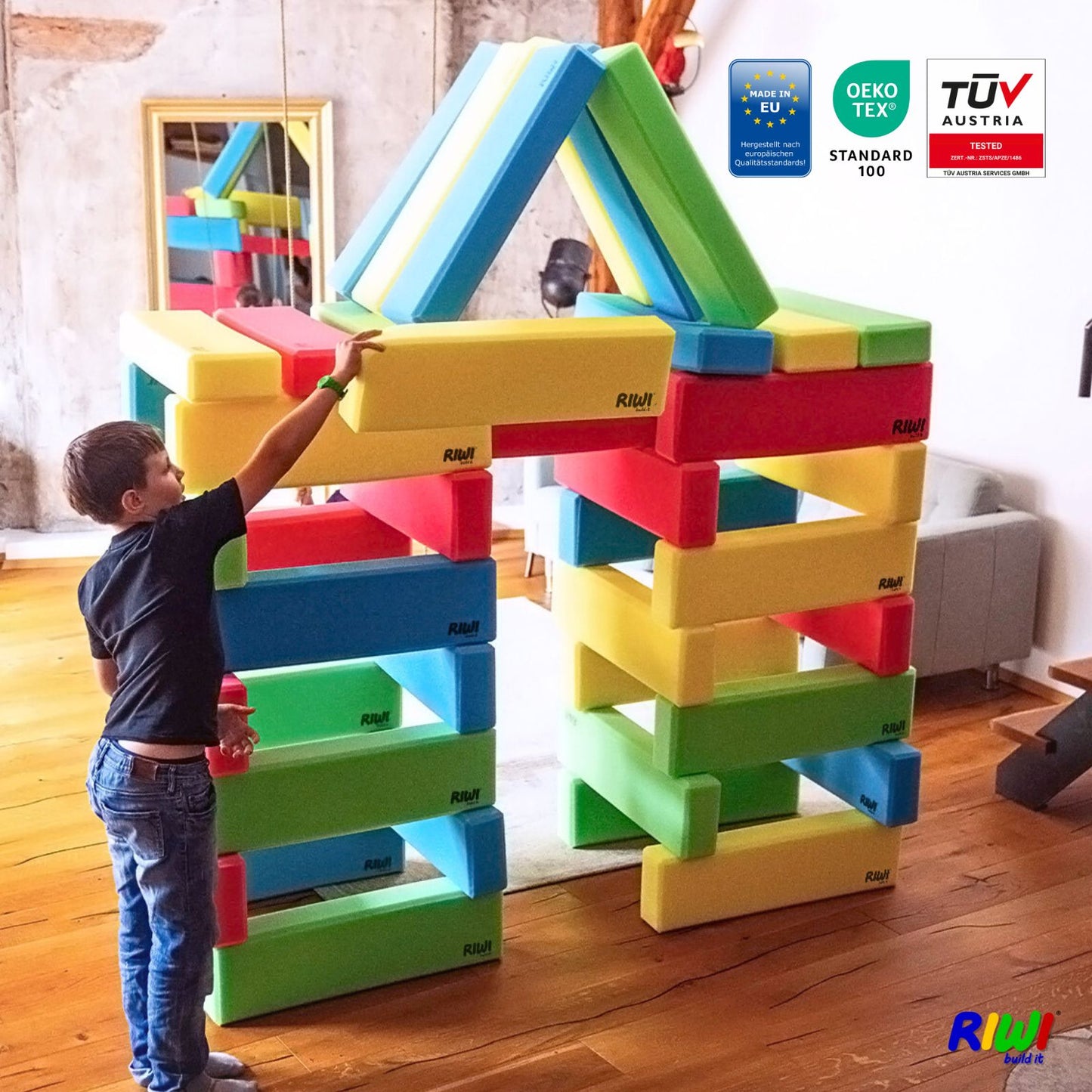 Blocs de Construction XXL RIWI®