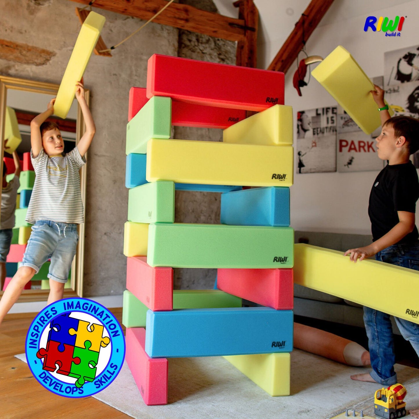 Blocs de Construction XXL RIWI®