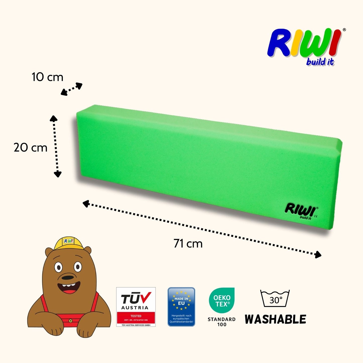 Blocs de Construction XXL RIWI®