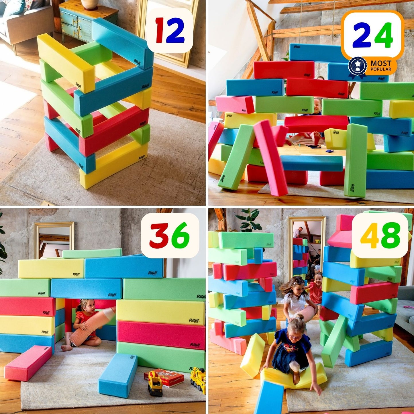 Blocs de Construction XXL RIWI®