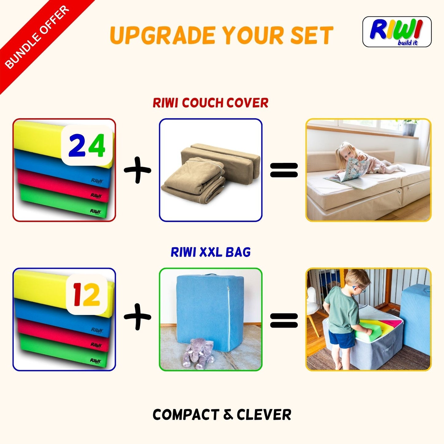 Blocs de Construction XXL RIWI®