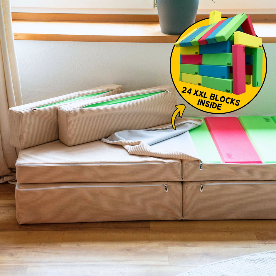 RIWI XXL Bausteine - Riesengroße Soft Bausteine für Kinder – RIWI ...