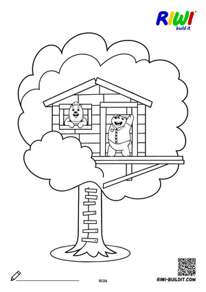 Disegno da colorare Mondi degli orsi n. 15 – da stampare