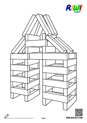 Disegno da colorare Mondi degli orsi n. 16 – da stampare