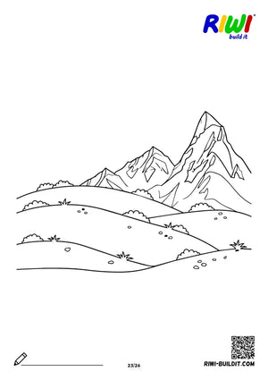 Disegno da colorare Mondi degli orsi n. 23 – da stampare