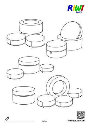 Disegno da colorare Mondi degli orsi n. 26 – da stampare