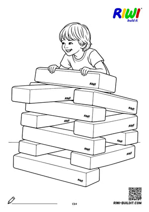 Disegno da colorare Costruzioni n. 1 – da stampare