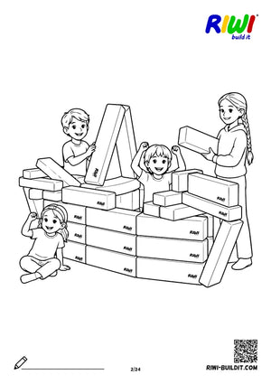 Disegno da colorare Costruzioni n. 2 – da stampare