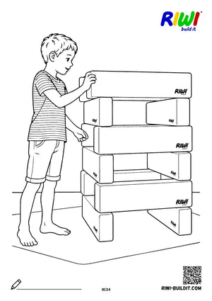 Disegno da colorare Costruzioni n. 10 – da stampare