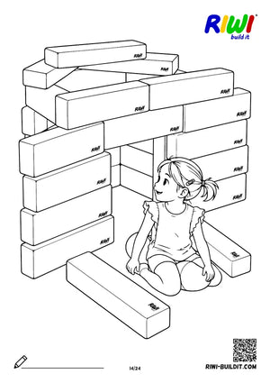 Disegno da colorare Costruzioni n. 14 – da stampare