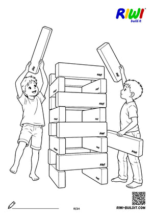 Disegno da colorare Costruzioni n. 15 – da stampare