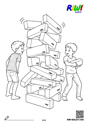 Disegno da colorare Costruzioni n. 18 – da stampare
