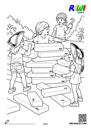 Disegno da colorare Costruzioni n. 20 – da stampare
