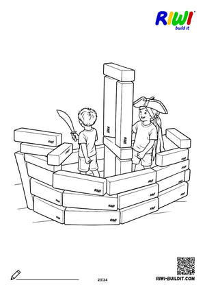 Disegno da colorare Costruzioni n. 23 – da stampare