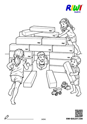 Disegno da colorare Costruzioni n. 24 – da stampare