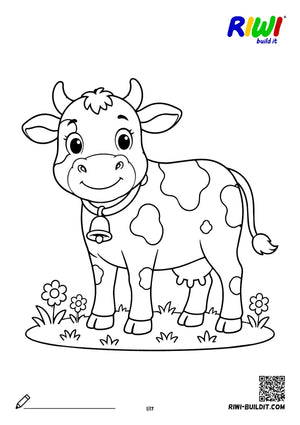 Disegno da colorare Fattoria n. 1 – da stampare