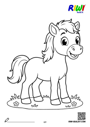 Disegno da colorare Fattoria n. 2 – da stampare