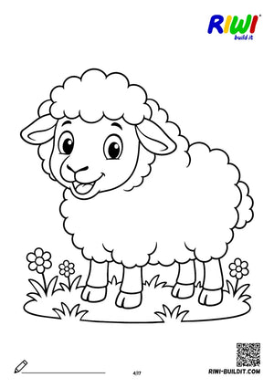 Disegno da colorare Fattoria n. 4 – da stampare