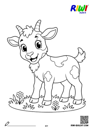 Disegno da colorare Fattoria n. 8 – da stampare