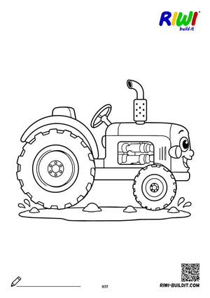 Disegno da colorare Fattoria n. 11 – da stampare