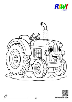 Disegno da colorare Fattoria n. 12 – da stampare