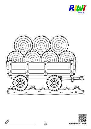 Disegno da colorare Fattoria n. 13 – da stampare